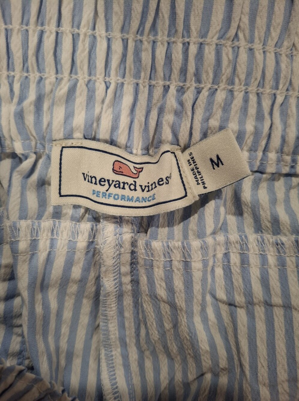 Vineyard Vines Kids Blue & White Striped Bottoms